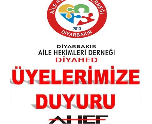 Üyelerimize Duyuru
