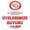 İzmir de Yaşanan Şiddet Olayı İle İlgili Ahef Eylem Planı