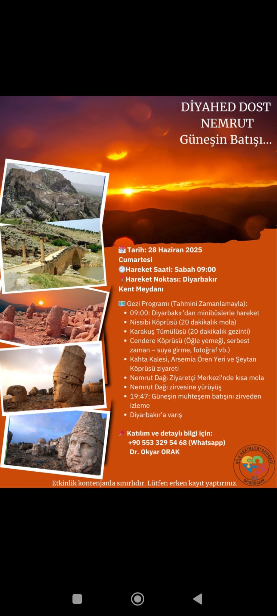 🎒 DOST ile Adıyaman Gezisi & Nemrut Dağı’nda Güneşin Batışı!